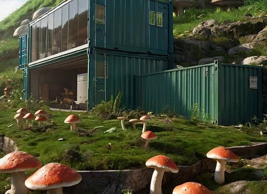 Mushroom farm